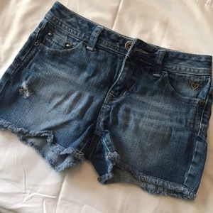 Girls 12S Justice Jean Shorts